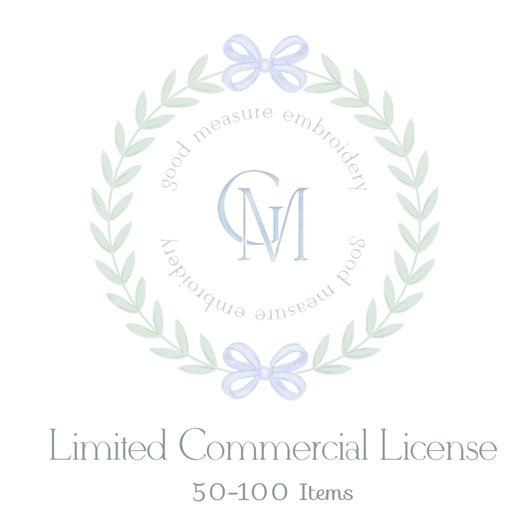 Limited Commercial License - 50 to 100 Items