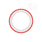 Patriotic Monogram Frame Embroidery Design