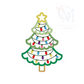 Christmas Tree Embroidery Design