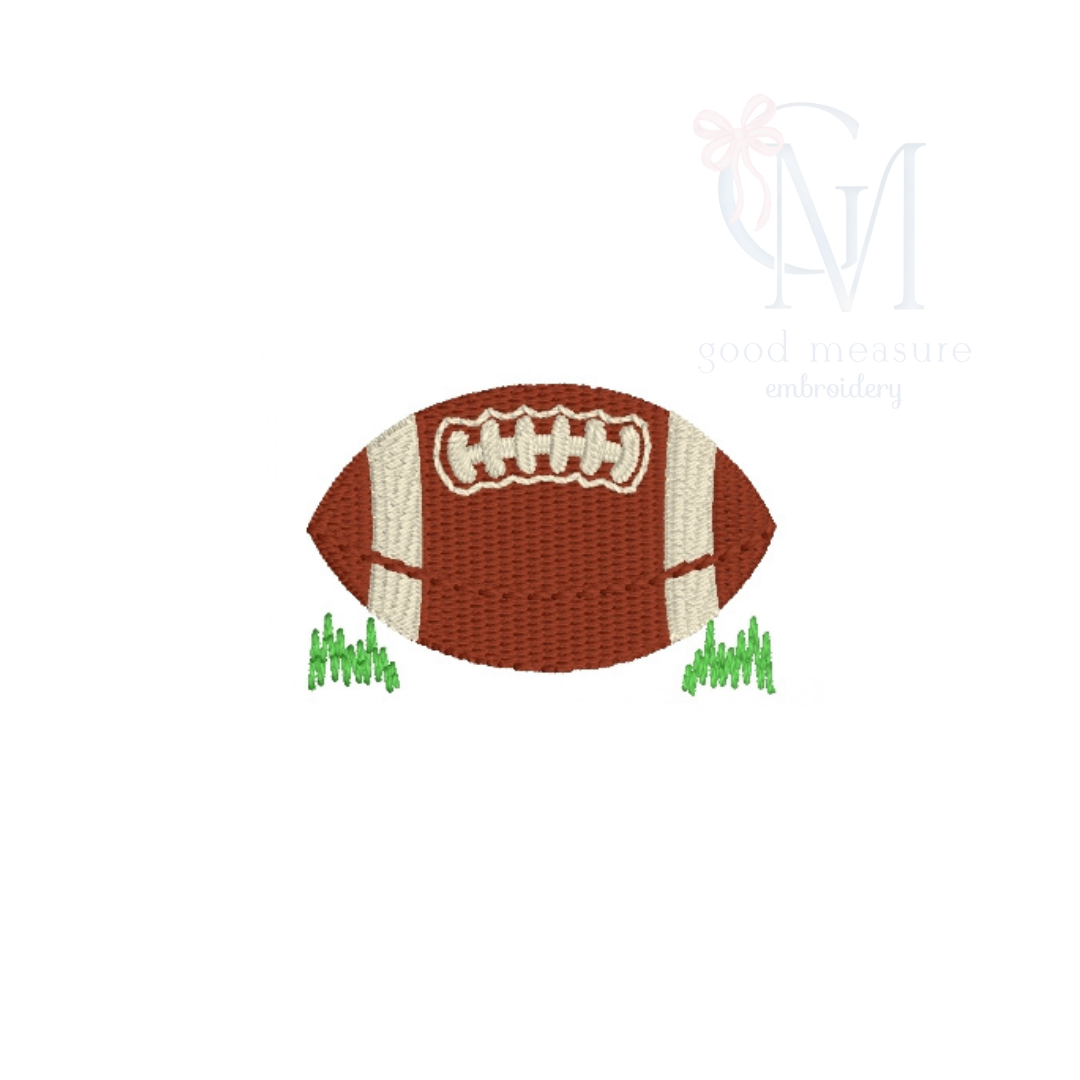 Mini Football Embroidery Design