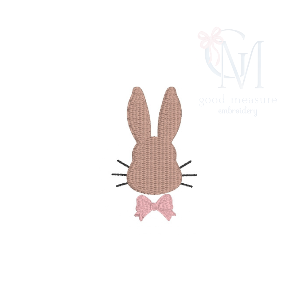 Mini Fill Bunny Girl Embroidery Design