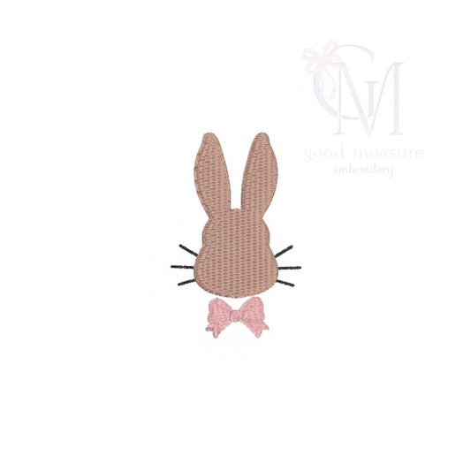 Mini Fill Bunny Girl Embroidery Design