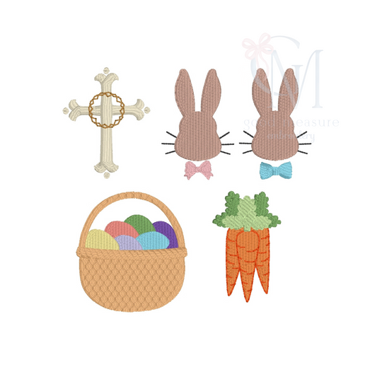 Mini Fill Easter Bundle Embroidery Design