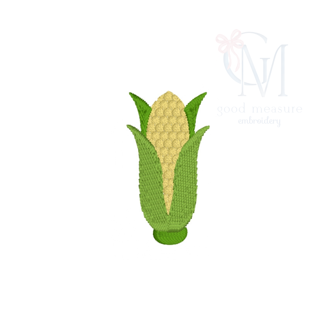 Mini Fill Corn Cob Embroidery Design