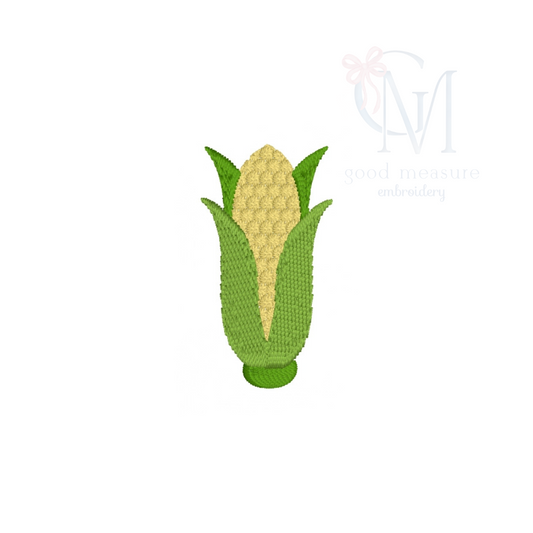 Mini Fill Corn Cob Embroidery Design