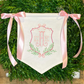 Bows and Branches Crest Embroidery Design