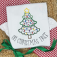 Christmas Tree Embroidery Design