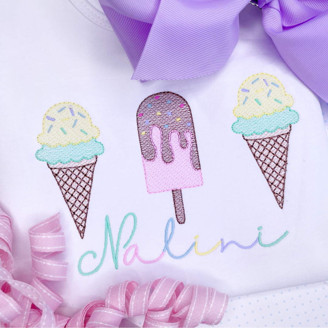 Sweet Treats Trio Embroidery Design