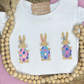 Girly Bunnies & Eggs Trio Embroidery Design