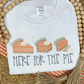 Pumpkin Pie Trio Embroidery Design