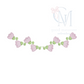 Floral Sketch Swag Embroidery Design