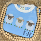 French Knot Sheep Trio Embroidery Design