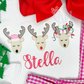 Reindeer Sketch Trio Embroidery Design