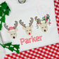 Reindeer Sketch Trio Embroidery Design