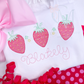 Strawberry Sketch Trio Embroidery Design