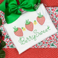 Strawberry Sketch Trio Embroidery Design