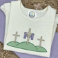 Three Crosses Embroidery Design