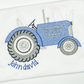 Vintage Tractor Sketch Embroidery Design