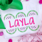 Watermelon Name Frame Sketch  Embroidery Design