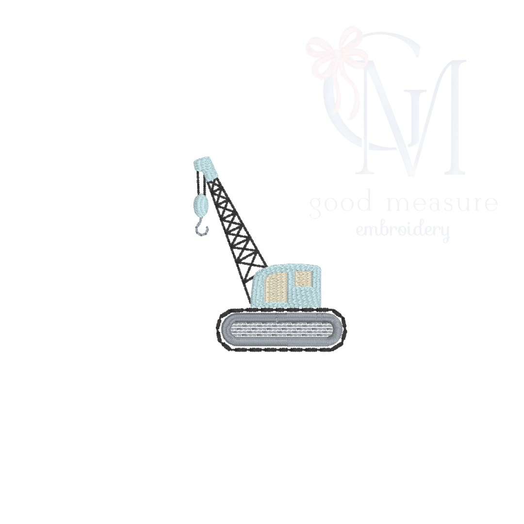 Mini Fill Construction Bundle Embroidery Design