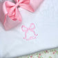 Mini Heirloom Satin Bow Embroidery Design