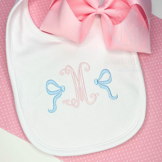 Mini Heirloom Side Bow Embroidery Design