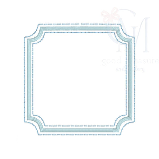 Square Frame Embroidery Design