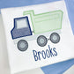 Dump Truck Embroidery Design