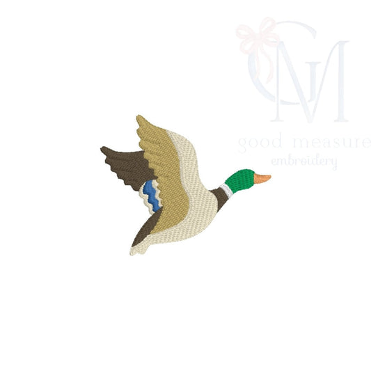 Mini Mallard Embroidery Design