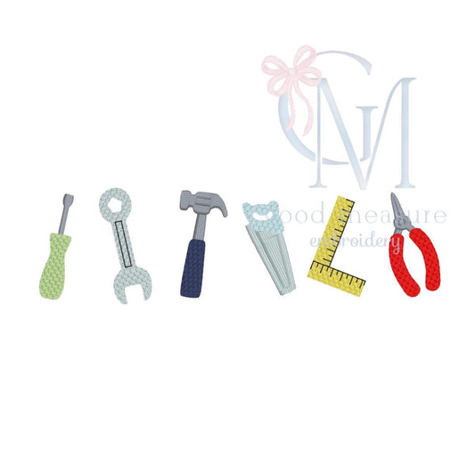 French Knot Tools Embroidery Design
