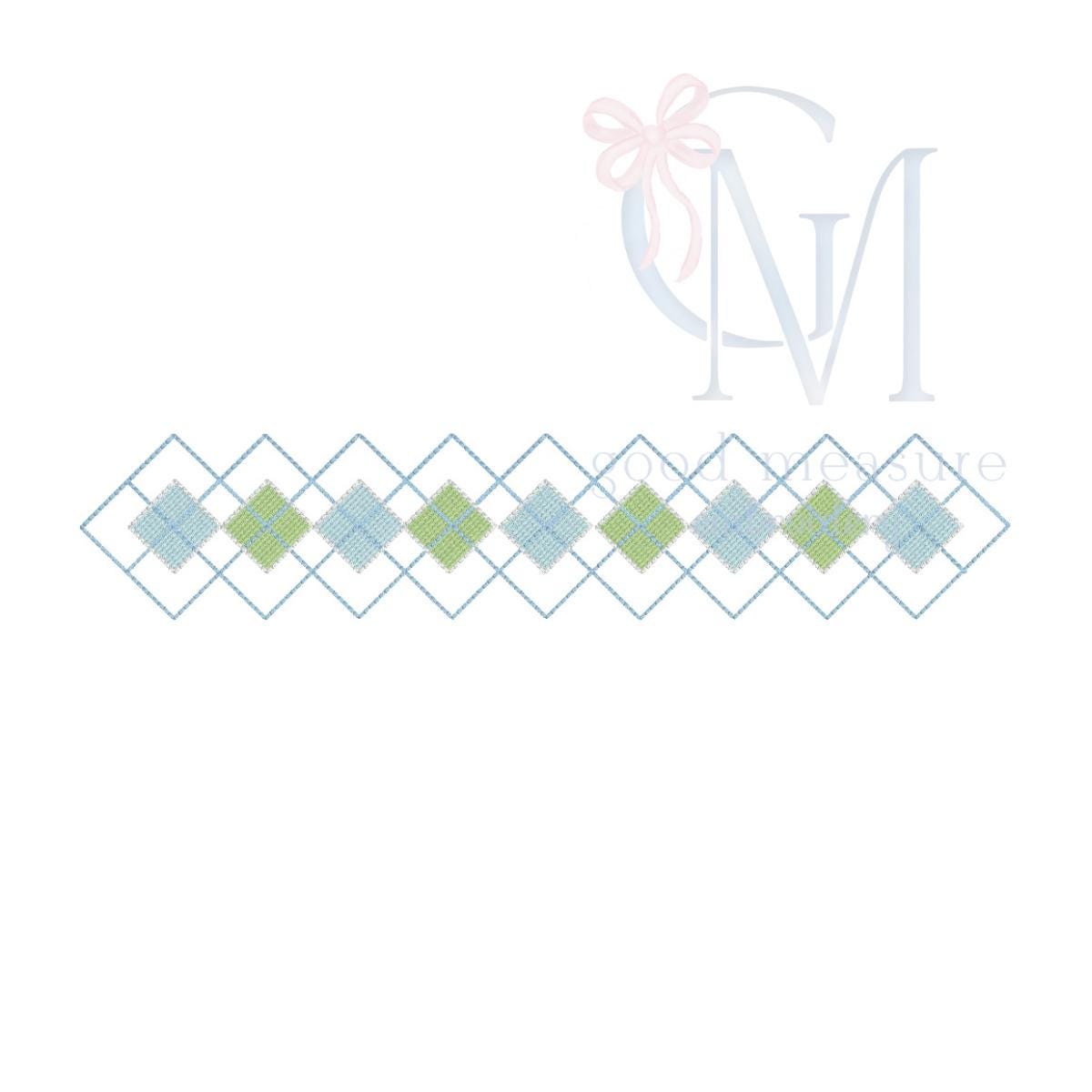 Argyle Heirloom Embroidery Design – Good Measure Embroidery