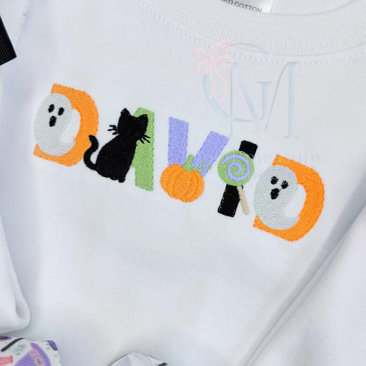 Spooky Season Font Machine Embroidery Design