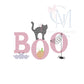 Boo Girl Sketch Embroidery Design
