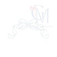 Sweet Bow Vintage Stitch Embroidery Design