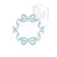 Fancy Bow Mini Frame Embroidery Design