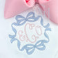 Fancy Bow Mini Frame Embroidery Design