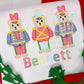 Bear Nutcracker Embroidery Design