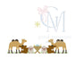 Friendly Beasts Nativity Embroidery Design
