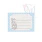In the Hoop Boy Baby Stats Name Card Embroidery Design