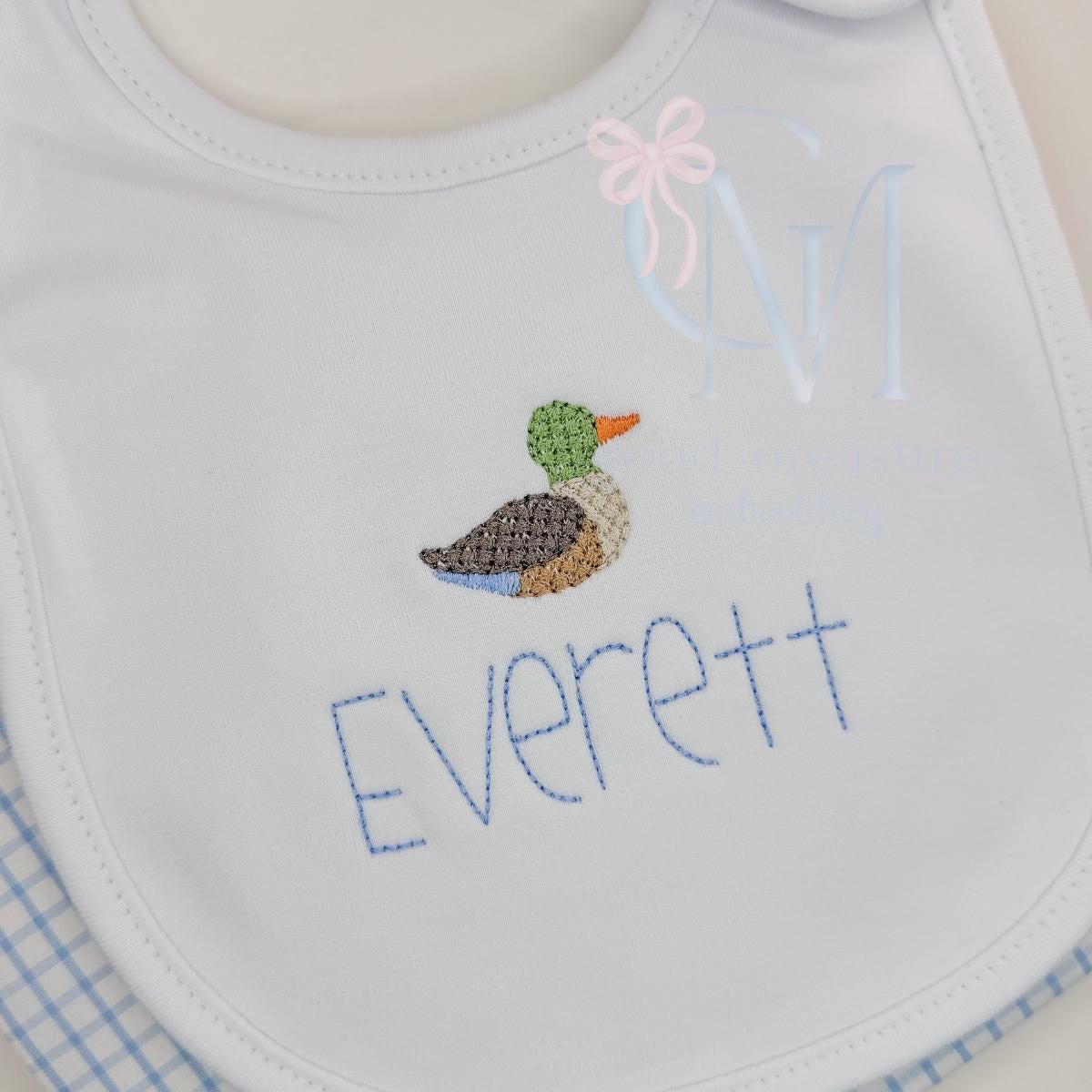 French Knot Mallard Embroidery Design