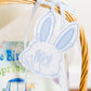 In the Hoop Satin Bunny Tag Embroidery Design