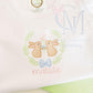 Bunny Pair Floral Wreath Easter Embroidery Design