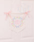 Elegant Floral Bow Crest Embroidery Design