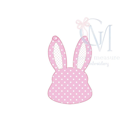 In the Hoop Satin Bunny Tag Embroidery Design