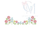 Spring Wildflowers Embroidery Design