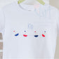 Sailboats on Waves Embroidery Design