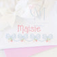 Bow Swag Floral Strawberry Embroidery Design