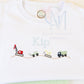 Construction Crew Rolling Along Embroidery Design