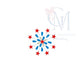 Firework Mini Fill Embroidery Design