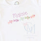 Girly Fish Line Up Embroidery Design